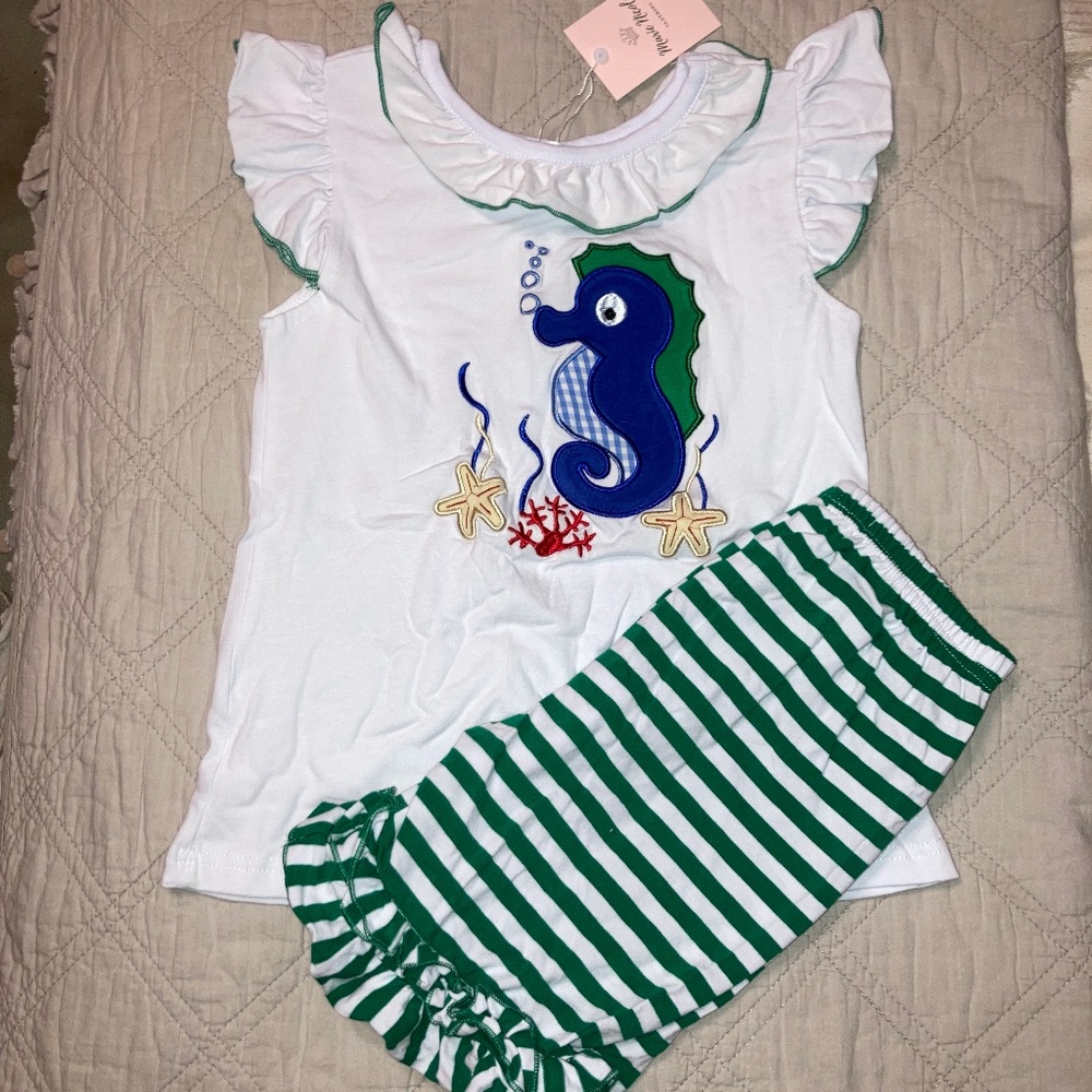 Girls Seahorse Outfit
